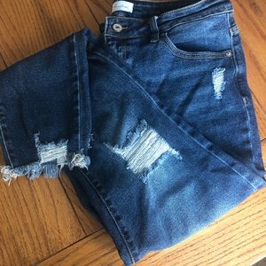 Distressed Jeans